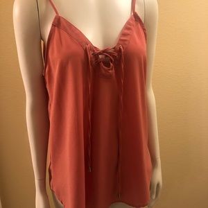 Pink Top with Front ties